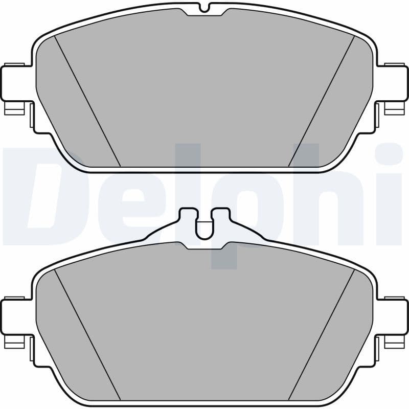 Bremžu uzliku kompl., Disku bremzes DELPHI LP2764 1