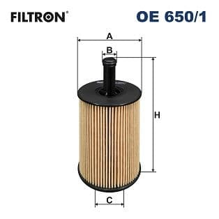 Eļļas filtrs FILTRON OE 650/1 1