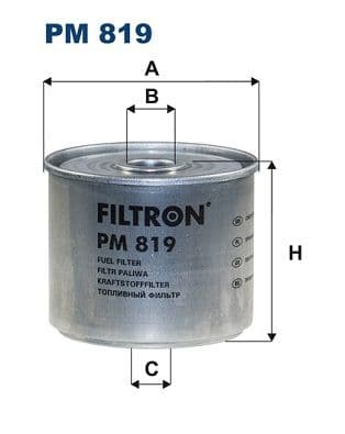 Degvielas filtrs FILTRON PM 819 1