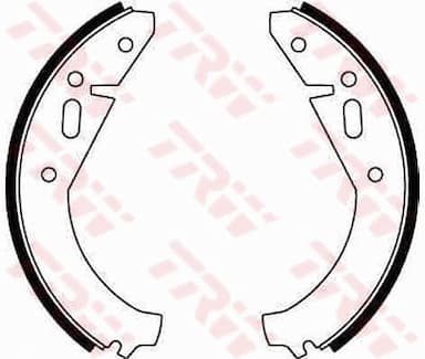 Bremžu loku komplekts TRW GS8141 1