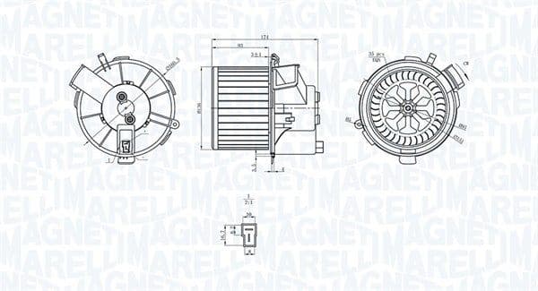 Salona ventilators MAGNETI MARELLI 069412200010 1