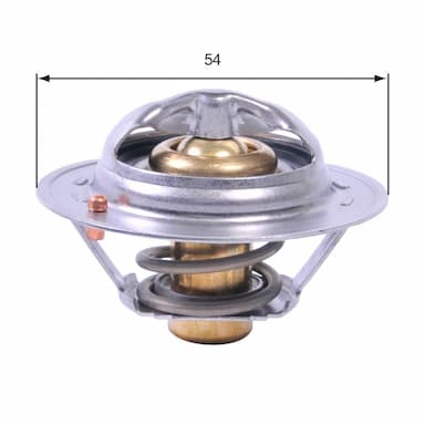 Termostats, Dzesēšanas šķidrums GATES TH43182G1 1