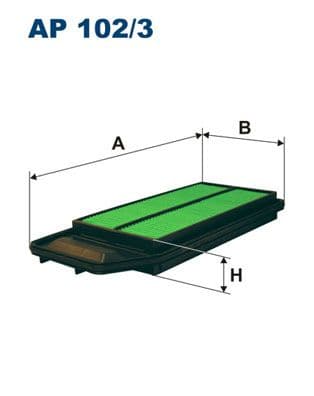 Gaisa filtrs FILTRON AP 102/3 1