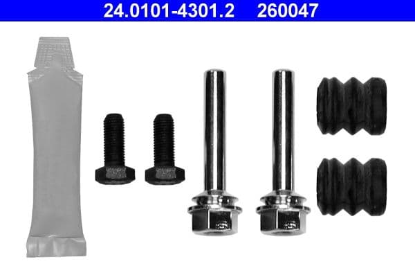 Piederumu komplekts, Bremžu suports ATE 24.0101-4301.2 1