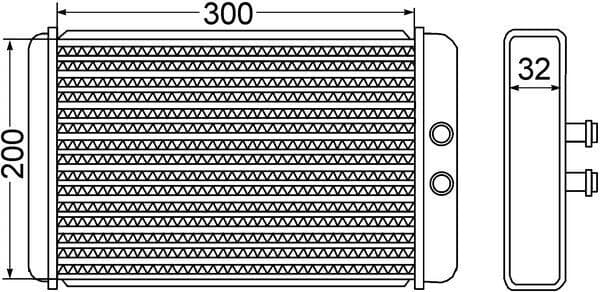 Siltummainis, Salona apsilde MAHLE AH 61 000S 1