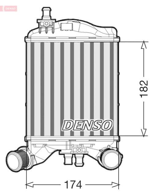 Starpdzesētājs DENSO DIT09112 1