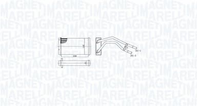 Siltummainis, Salona apsilde MAGNETI MARELLI 350218477000 1