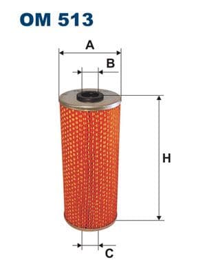 Eļļas filtrs FILTRON OM 513 1