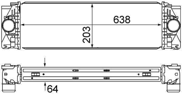 Starpdzesētājs MAHLE CI 369 000S 1