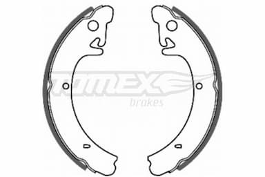 Bremžu loku komplekts TOMEX Brakes TX 20-09 1