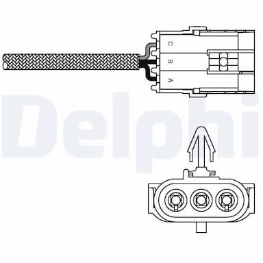 Lambda zonde DELPHI ES10992-12B1 1