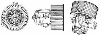 Salona ventilators MAHLE AB 150 000P 2