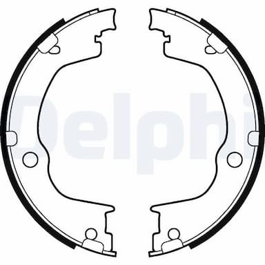 Bremžu loku kompl., Stāvbremze DELPHI LS2106 1