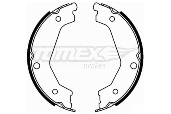 Bremžu loku komplekts TOMEX Brakes TX 21-88 1