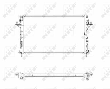 Radiators, Motora dzesēšanas sistēma NRF 58319 4