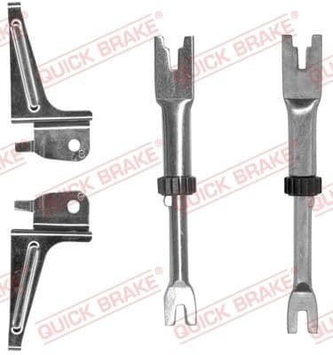 Regulatora komplekts, Trumuļu bremzes QUICK BRAKE 102 53 006 1