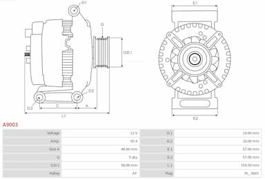 Ģenerators AS-PL A9003 5