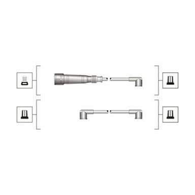 Augstsprieguma vadu komplekts MAGNETI MARELLI 941319170065 1