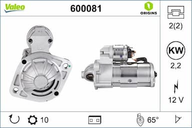 Starteris VALEO 600081 1