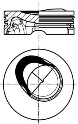 Virzulis MAHLE 028 PI 00130 000 1