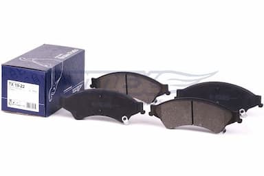 Bremžu uzliku kompl., Disku bremzes TOMEX Brakes TX 19-22 2