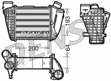 Starpdzesētājs DENSO DIT02004 1