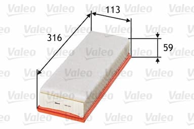 Gaisa filtrs VALEO 585015 1