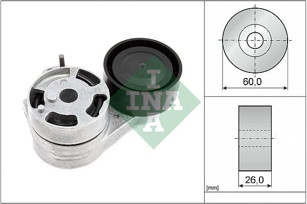 Siksnas spriegotājs, Ķīļsiksna Schaeffler INA 534 0938 10 1