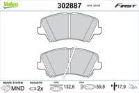 Bremžu uzliku kompl., Disku bremzes