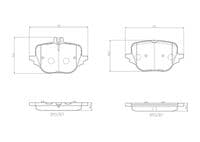 Bremžu uzliku kompl., Disku bremzes