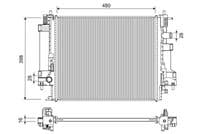 Radiators, Motora dzesēšanas sistēma