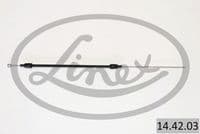 Motora pārsega slēdzenes trose