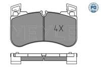 Bremžu uzliku kompl., Disku bremzes