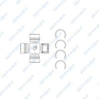 Šarnīrs, kardānvārpsta