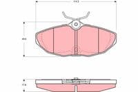 Bremžu uzliku kompl., Disku bremzes