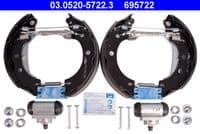 Bremžu loku komplekts