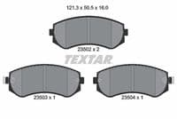 Bremžu uzliku kompl., Disku bremzes