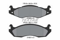 Bremžu uzliku kompl., Disku bremzes