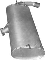 Izplūdes gāzu trokšņa slāpētājs (pēdējais)