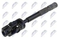 Šarnīrs, Stūres vārpsta