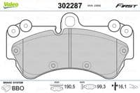 Bremžu uzliku kompl., Disku bremzes