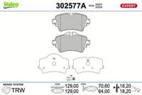 Bremžu uzliku kompl., Disku bremzes