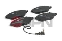 Bremžu uzliku kompl., Disku bremzes