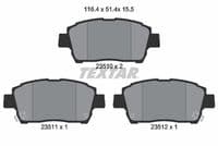 Bremžu uzliku kompl., Disku bremzes