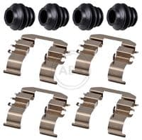 Piederumu komplekts, Disku bremžu uzlikas