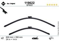 Stikla tīrītāja slotiņa