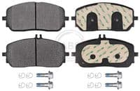 Bremžu uzliku kompl., Disku bremzes