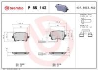 Bremžu uzliku kompl., Disku bremzes