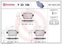 Bremžu uzliku kompl., Disku bremzes