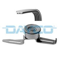 Ķīļrievu siksnu komplekts